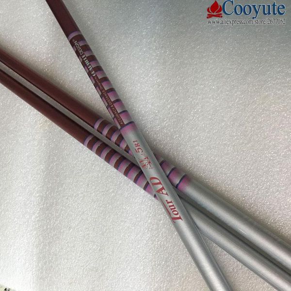 

club shafts cooyute golf clubs shaft tour ad sl 5r1 woman driver 3pcs/lot wood graphite l