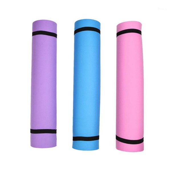 

yoga mats durable 4mm thickness mat non-slip exercise pad health lose weight fitness 425e1