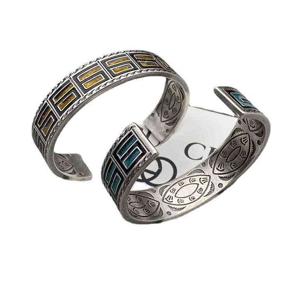 

new enamel bracelet red fashion couple idol shot, Black