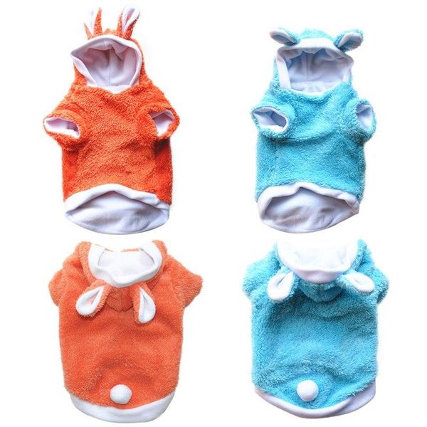 

dog apparel turned small clothes winter warm pet clothing hoodie coat jacket teddy bichon frise