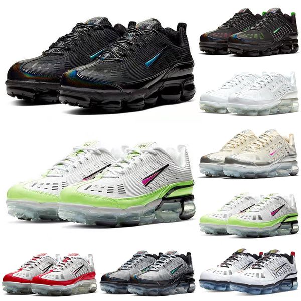 

360 plus men women running shoes oreo hyper grape white green evo triple black outdoor mens trainer