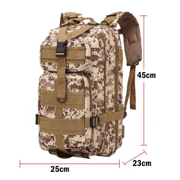 

outdoor bags military tactical backpack 30l molle bag army sport travel rucksack camping hiking trekking camouflage