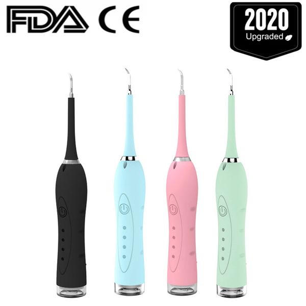 

2 in 1 sonic dental scaler 4 mode electric toothbrush usb tooth calculus remover whiten teeth oral hygiene stains tartar cleaner