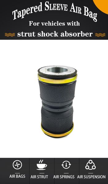 

double bellow air springs shock universal air suspension