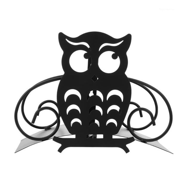 

watering equipments 1pc garden hose organizer iron creative rack tube shelf black1