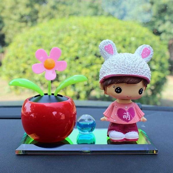 

car sunflowers, shaking heads, s, car accessories, perfume.