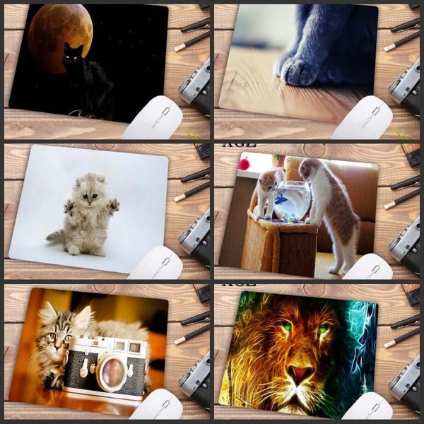 

mouse pads & wrist rests xgz cartoon cute cat animal cool designs nature rubber table pad lapcomputer gaming mousepad mat 18x22cm big pr