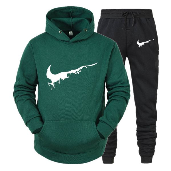 

polo shirt and esdesigner sweatshirt autumn and winter jogging suit women's hooded jumper pants 2023, Gray