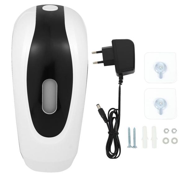 

liquid soap dispenser auto-sensing wall-mounted contact-hand washing eu plug