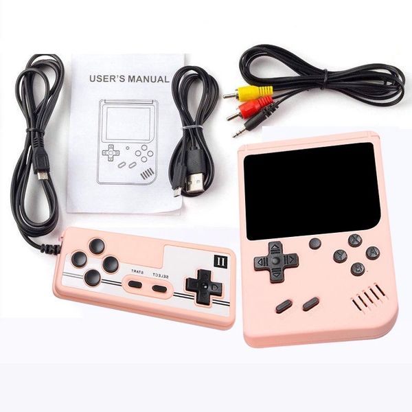 

retro built-in 500 handheld game player mini gamepad for kids gift consolas de videojuegos
