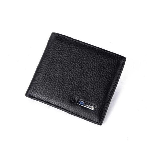 

wallet purse anti-theft gps locator fabala tracker bluetooth anti-lost short smart artificial cowhide leather, Red;black