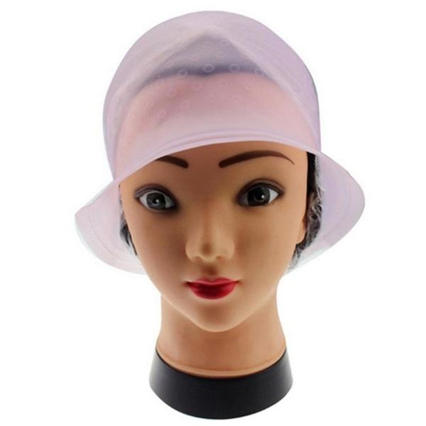 

party hats pro salon dye silicone cap + hook hair color coloring highlighting reusable set frosting tipping dyeing tools