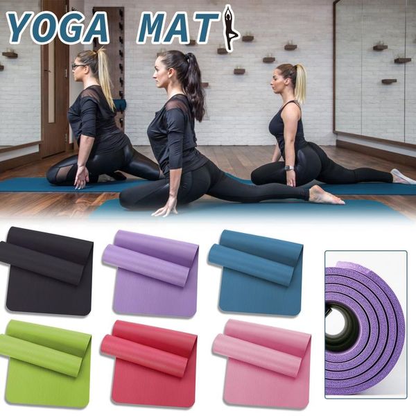 

cushion/decorative pillow nbr yoga mat anti-skid sports fitness 183x61x1cm eva comfort foam mafor exercise, yoga, and pilates gymnastics