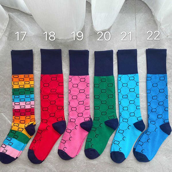 

luxury socks hosiery dress fashion men women sports socks classic printing multiple colour stocking skateboard hip hop casual sock, Black;white
