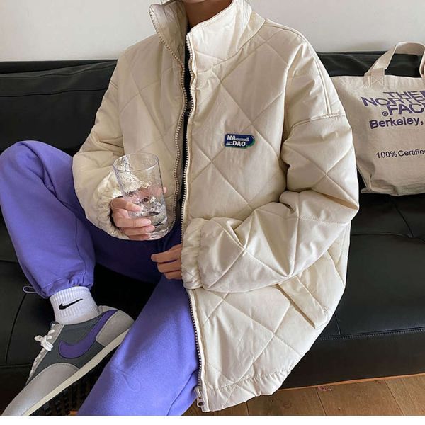 

winter student jacket loose cotton bread short women's fashion, Black