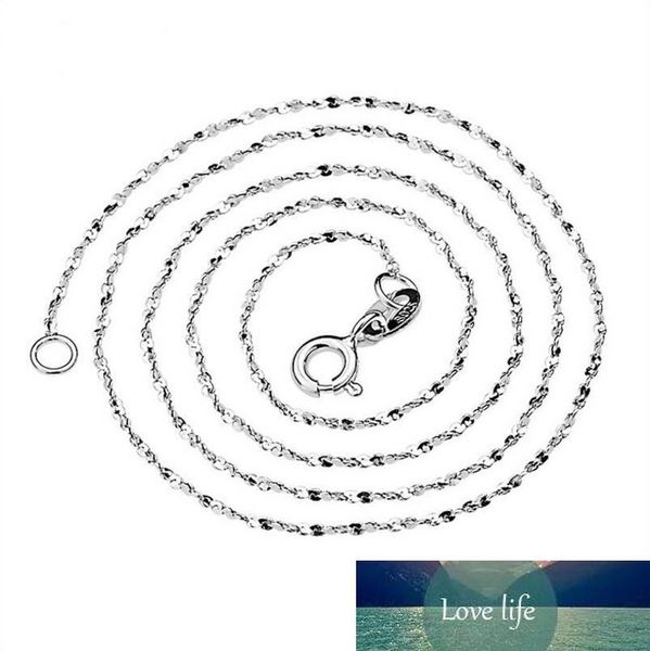 Catena in argento sterling 925 a forma di stella in argento sterling 925 per ciondolo da uomo donna Dropshipping S-N32