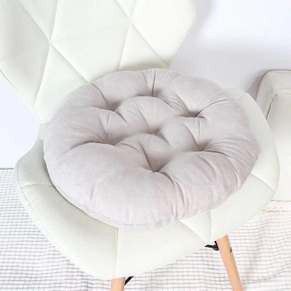 

cushion/decorative pillow thick plush winter chair cushion nordic style solid color soft for student classroom