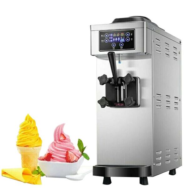 

ice cream making machine single flavor deskcommercial soft small monochrome
