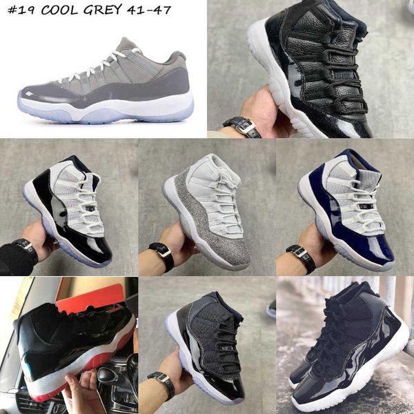 

men basketball shoes sneakers 11 11s bred concord metallic silver orange mens shoes women mens trainers sport new shoe 19