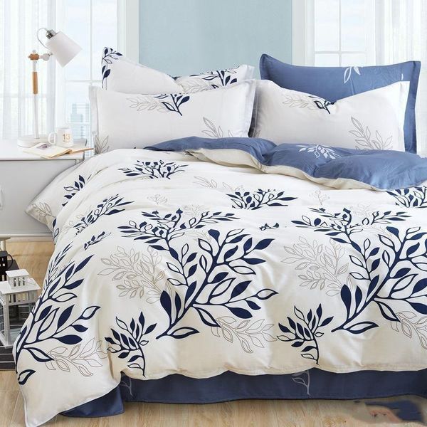 

bedding sets 100% cotton luxury set flower soft duvet cover 4 pcs 220x240