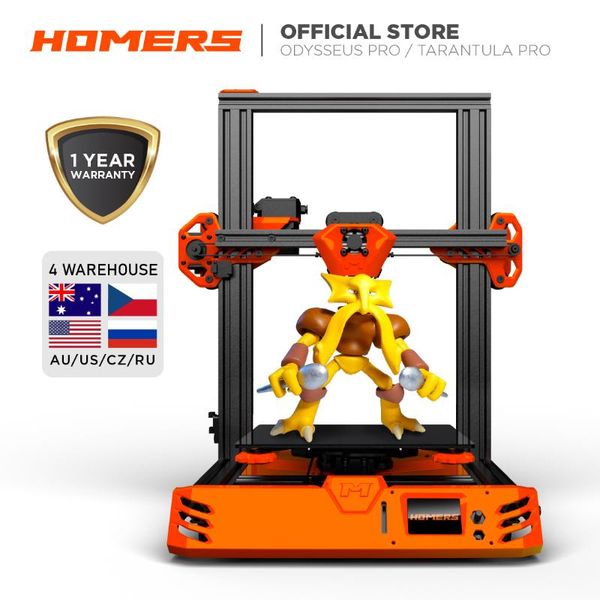 

printers 2021 est homers odysseus/tevoÂ® pro the most affordable titan extruder 3d printer diy kits 0.4mm volcano nozzle