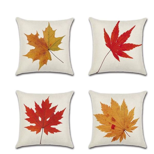 

cushion/decorative pillow thanksgiving day theme linen cushion cover case pillowcase 45*45cm
