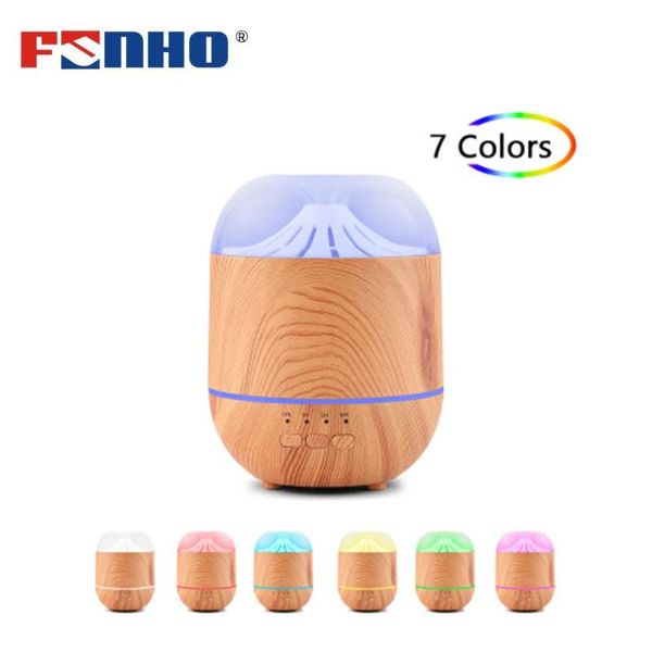 

funho usb glass air humidifier aroma diffuser essential oil ultrasonic cool mist humidifier 7 color change night light for home