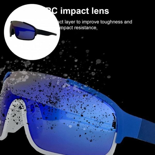 

outdoor eyewear great impact resistant protective anti dazzling full frame sports sunglasses cycling glasses sport 1 set