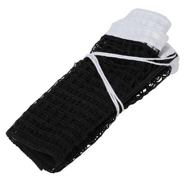 

1.75m length white brim nylon pong table tennis net black