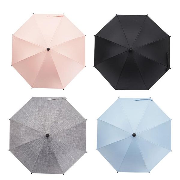 

stroller parts & accessories 1pcs detachable baby umbrella adjustable pram cover uv rays sun shade parasol rain protecter outdoor tool