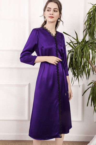 

1013 xl 2021 spring a line same style dress womens clothes v neck flora print sh, Black