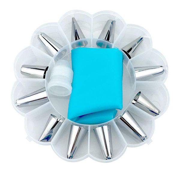 

baking & pastry tools 12 to 26pcs cake decorating pipe icing nozzles supplies stainless steel dessert decoration kitchen accessories