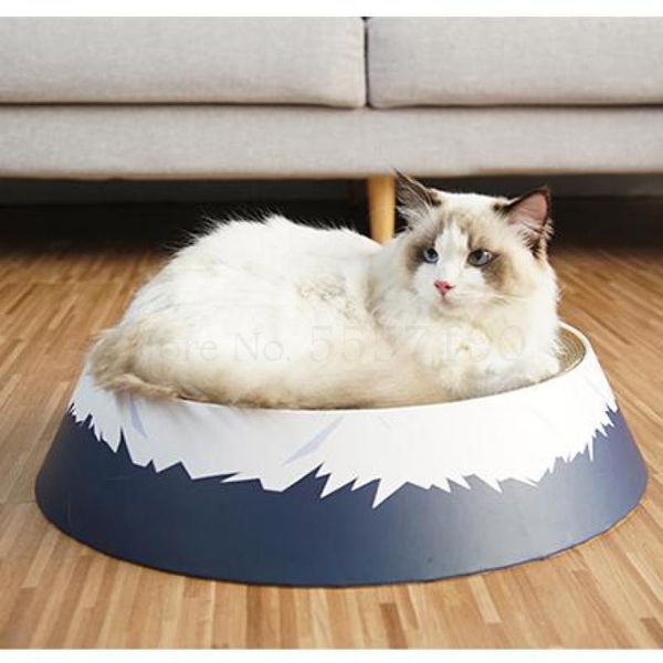 

cat toys fuji lynx scratching board nest grinding claw toy supplies