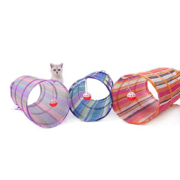 

7 kinds pet cat tunnel toys cat play tunnel crinkle with ball kitten play toy collapsible toy tunnels for kitten