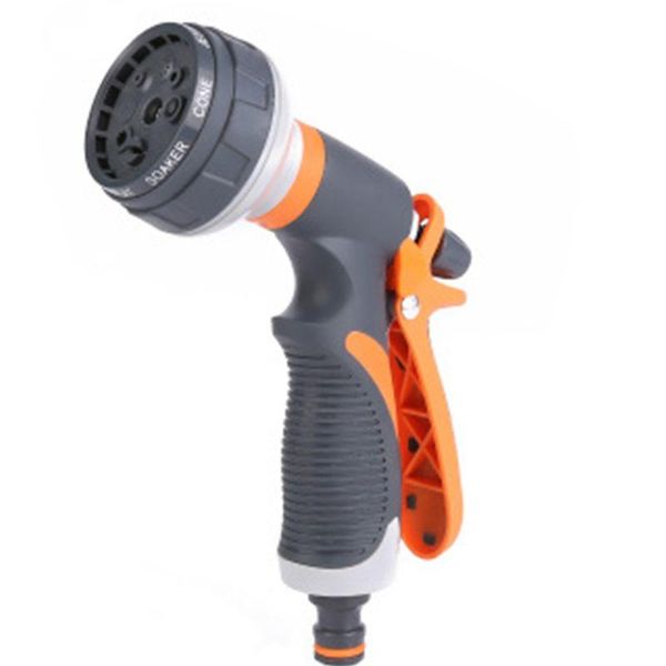 

watering equipments hx5f high pressure garden hose nozzle with 8 adjustable spray washing car