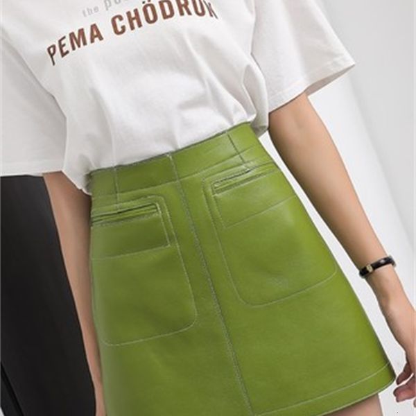 

2021 new real fashion genuine sheep leather g28 qrq3, Black