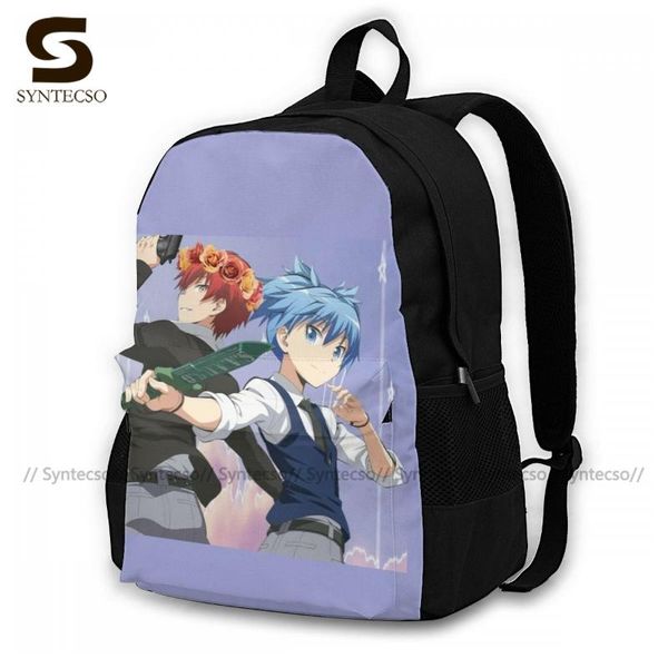

assassination classroom backpacks teenage large unusual backpack polyester trekking bags