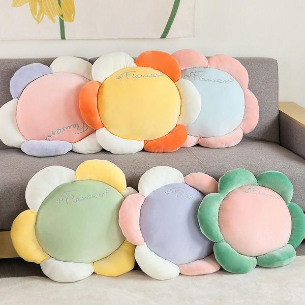 

cushion/decorative pillow home cute flower seat cushion bay window bedroom floor stool girl heart suitable for office sedentary