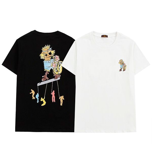 

ins spring summer hip hop t shirt silicon tee skateboard tshirt fog men women short sleeve casual t shirt, White;black