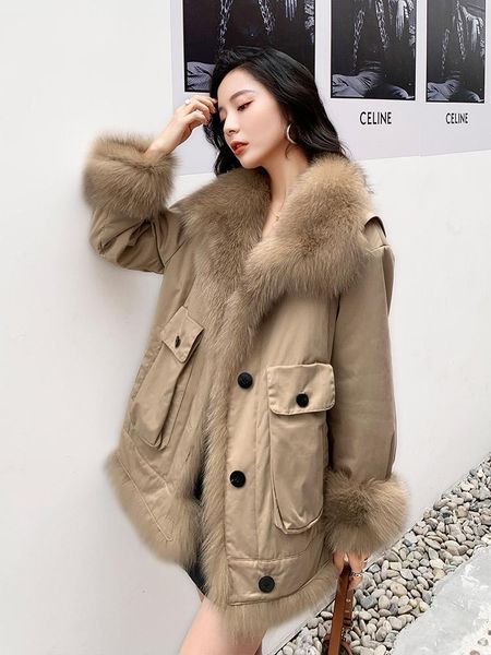 

women's fur & faux wear a 2021 style over short, furry coat in winte, Black