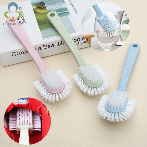

1pcs diy plastic brush creative shoes brush does not injure shoes household shoe wash clean multifunctional shoe yjn