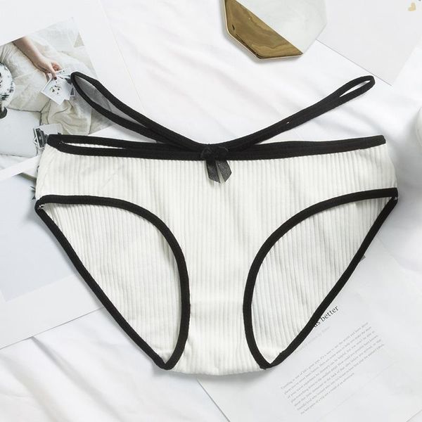 

women's panties ladies cotton mesh transparent thongs string lingerie fashion low-rise women underwear seamless briefs 1pcs, Black;pink