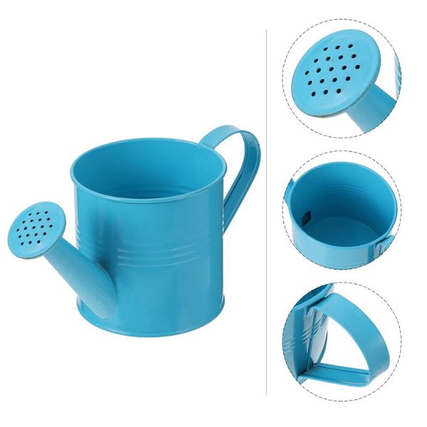 

watering equipments metal can gardening outdoor indoor pot with spray spout