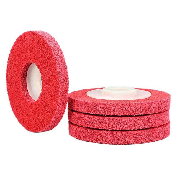 

hand & power tool accessories 10pcs polishing wheel 100x16mm9p non woven abrasive nylon fiber disc