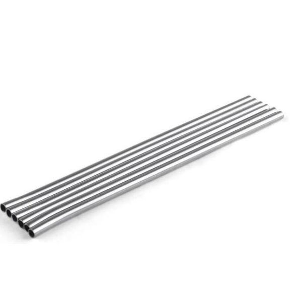 

100pcs stainless steel straw steel drinking straws 8.5" reusable eco metal drinking straw bar drinks tool cleaning br jllvou sport777