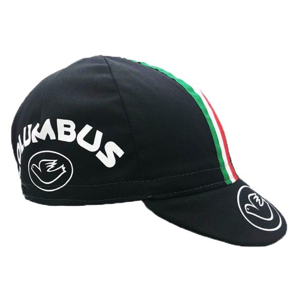

cycling caps & masks summer polyester road bike men's italy classic national flag peace dove logo printing black white sports small clo