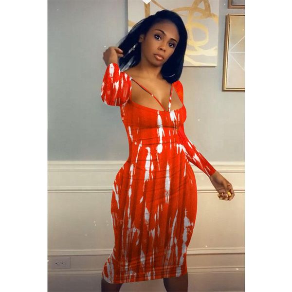 

casual dresses fall winter print hollow long sleeve dress evening maxi for women gothic clothes club outfits streetwear wholesale, Black;gray