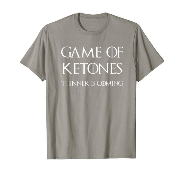 

game of ketones t-shirt tee keto diet shirt, White;black