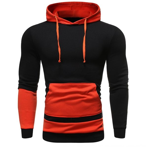 

casual coat men's hoodie sweater pullover kg-565, Black