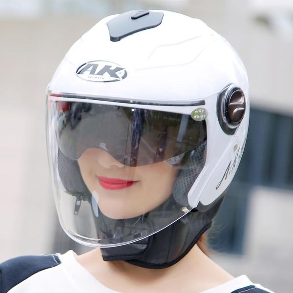 

motorcycle helmets arrival electric helmet half face vintage motorbiker for